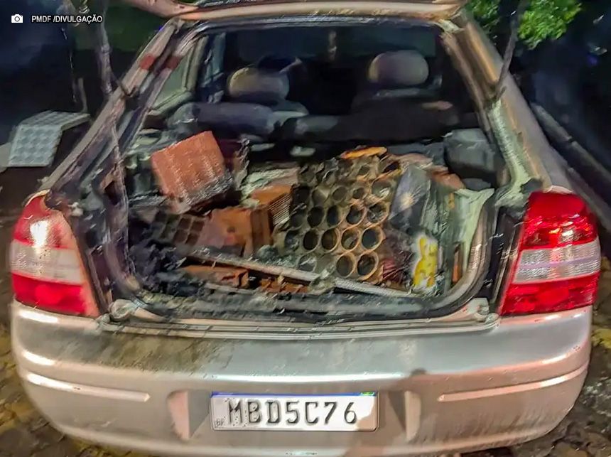 Dono do carro envolvido em explosão perto do STF é de Rio do Sul (SC)