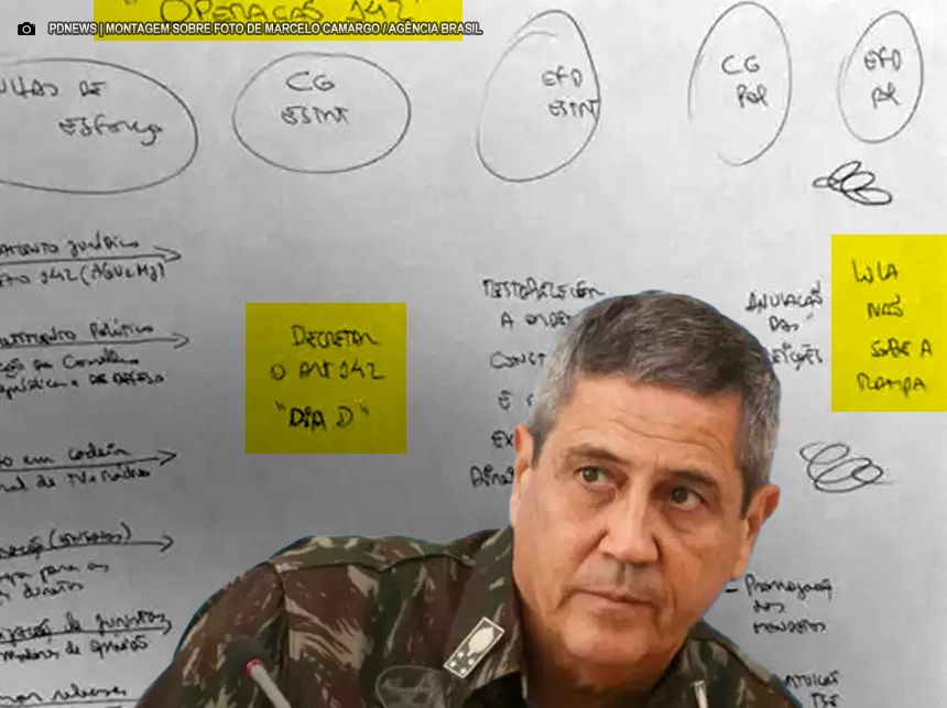 Veja quais são as provas que levaram à prisão de Braga Netto