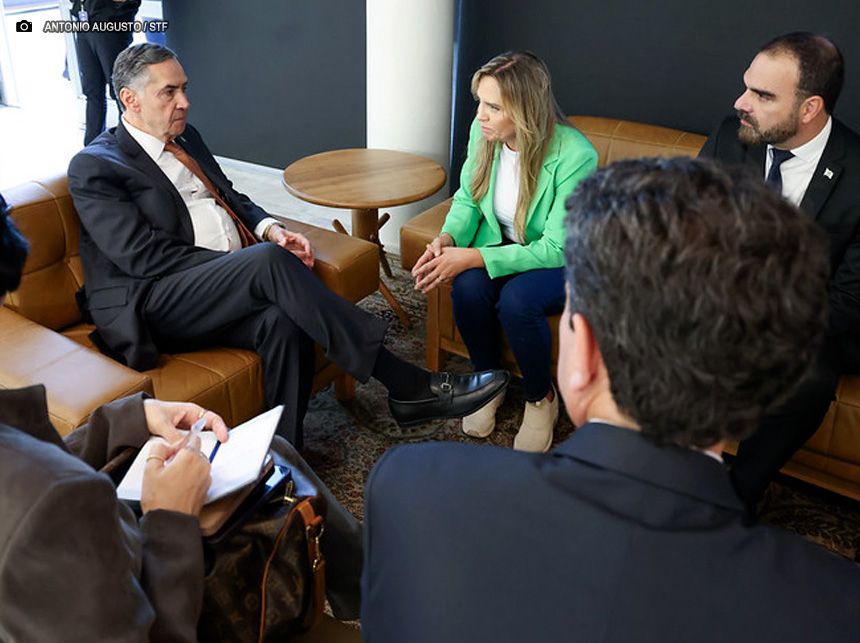 Ministros do STF se reúnem com Celina Leão para falar sobre desdobramentos de atentado