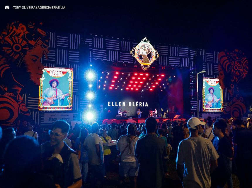 Primeira noite de shows do Consciência Negra 2024 tem Ellen Oléria, Falcão e Nação Zumbi