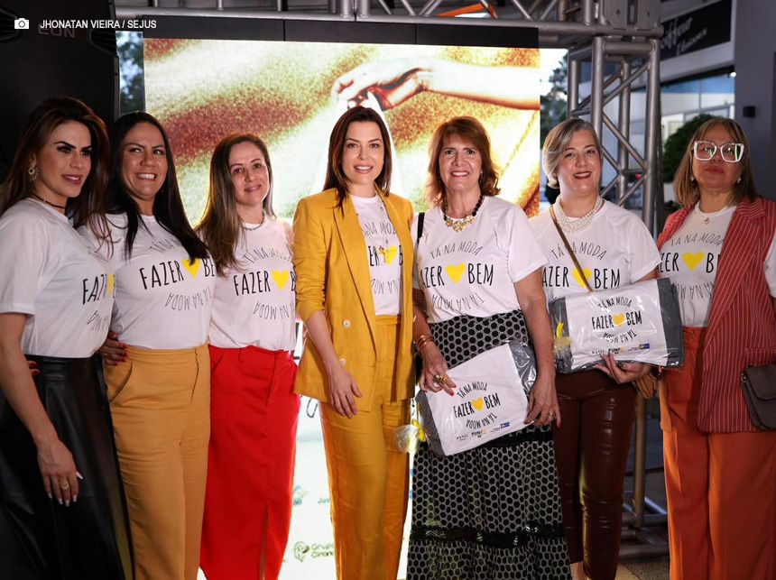 Campanha Fazer o Bem Tá na Moda cria oportunidades para mulheres saírem da vulnerabilidade social