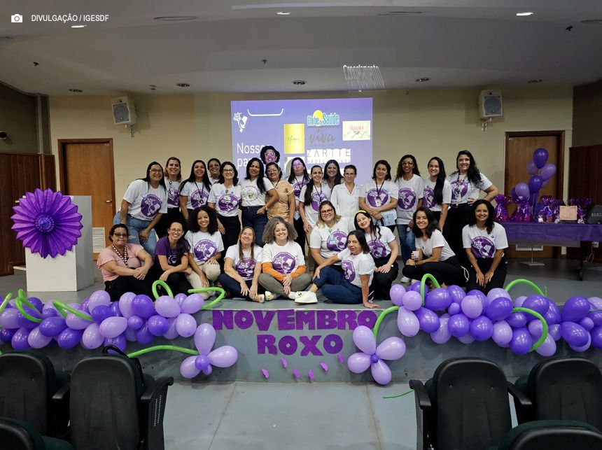 Hospital Regional de Santa Maria promove evento em alusão ao Novembro Roxo