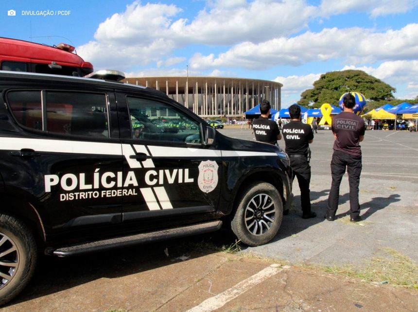 Polícia Civil põe todo o efetivo em estado de sobreaviso após atentado na Praça dos Três Poderes