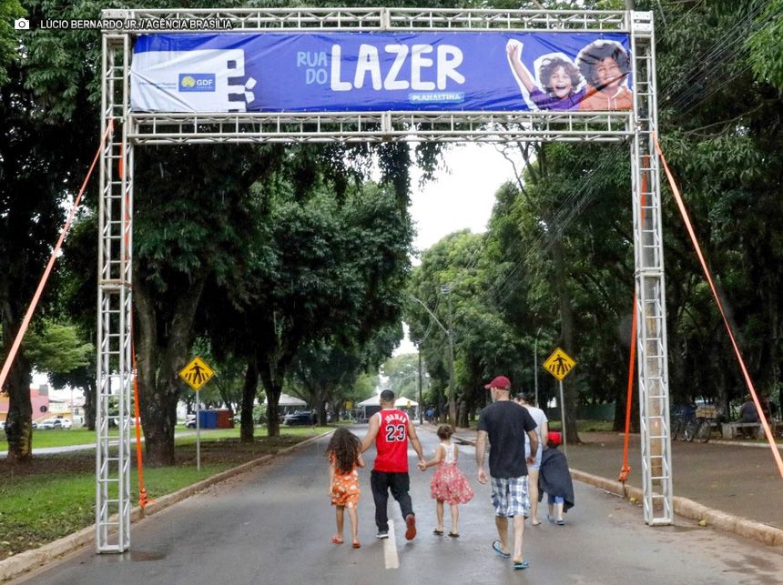 Rua do Lazer estreia em Planaltina com programação gratuita aos domingos