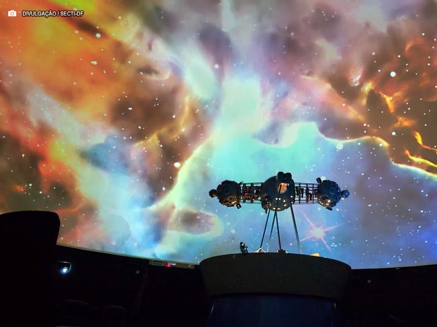 Planetário de Brasília promove palestras gratuitas de astronomia
