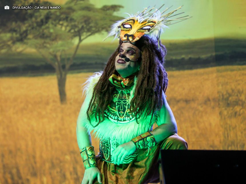 Espetáculo Rei Leão chega ao Cruzeiro em comemoração aos 65 anos da cidade