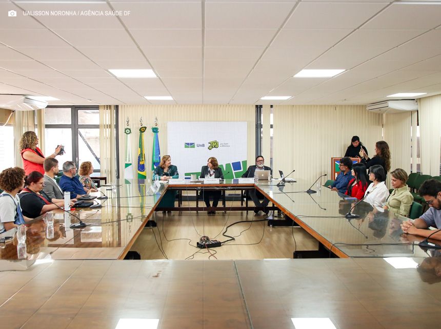 GDF e UnB firmam parceria para criar a primeira UBS Escola do DF