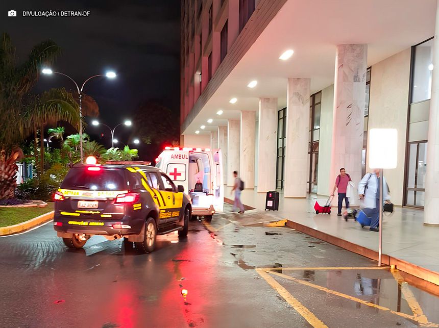 Viaturas do Detran garantem agilidade no transporte de coração e fígado para transplante, nessa quinta (14)