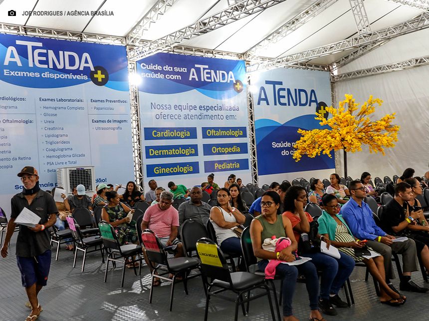Saúde Mais Perto do Cidadão leva consultas e exames para a população de Ceilândia e Sol Nascente