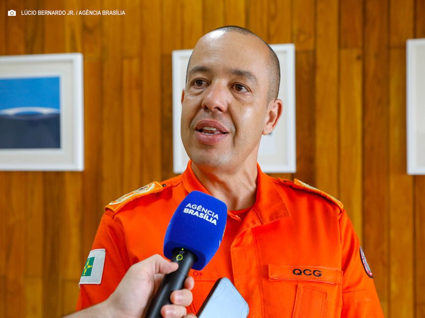 Coronel Leonardo Raslan assume comando do Corpo de Bombeiros Militar do DF