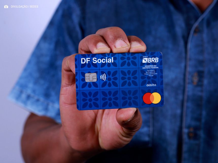 Novos beneficiários do DF Social têm até o dia 17 para abrir conta no BRB