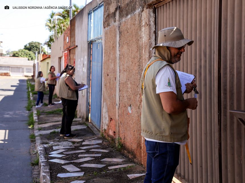 DF tem queda de 81% no número de casos de dengue frente a 2023