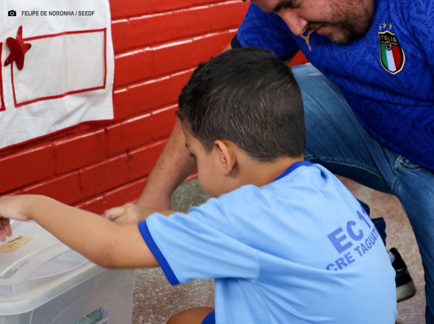 DF abre 7,5 mil vagas para educadores sociais voluntários para os anos letivos de 2025 e 2026
