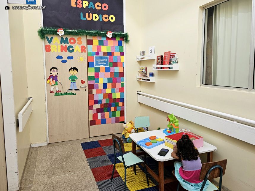 Pronto-socorro do Hospital Regional de Santa Maria abre Espaço Lúdico para crianças