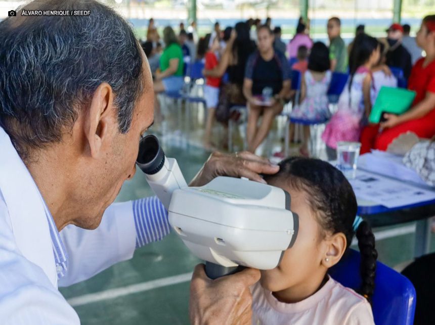Nova estrutura do Saúde Mais Perto do Cidadão será focada na saúde ocular de alunos da rede pública