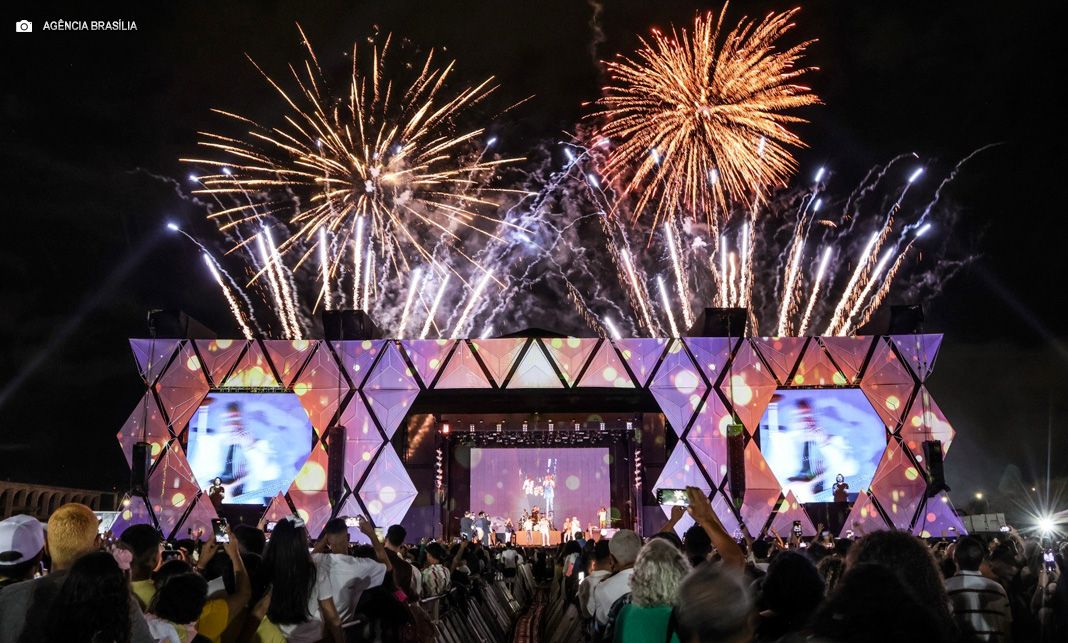 Réveillon do DF deve reunir 260 mil pessoas e movimentar R$ 50 milhões