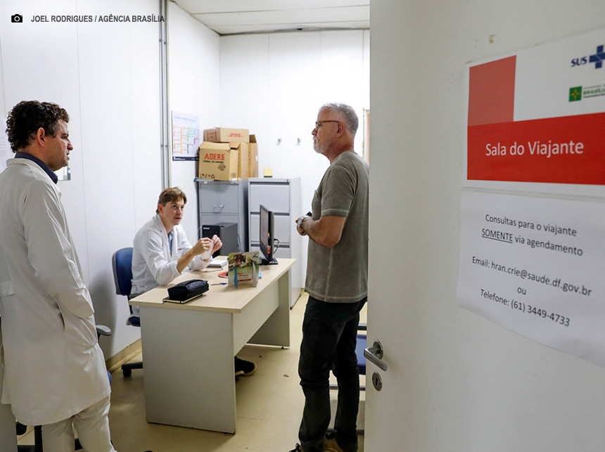 Ambulatório do Viajante oferece cuidados gratuitos para quem vai deixar o país