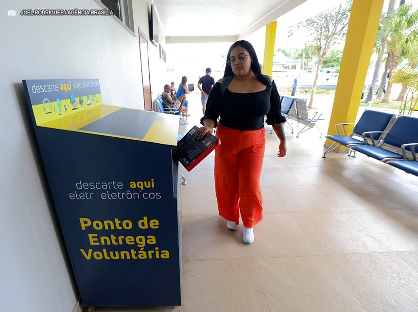 GDF garante reciclagem de mais de 420 toneladas de eletrônicos com pontos de entrega voluntária