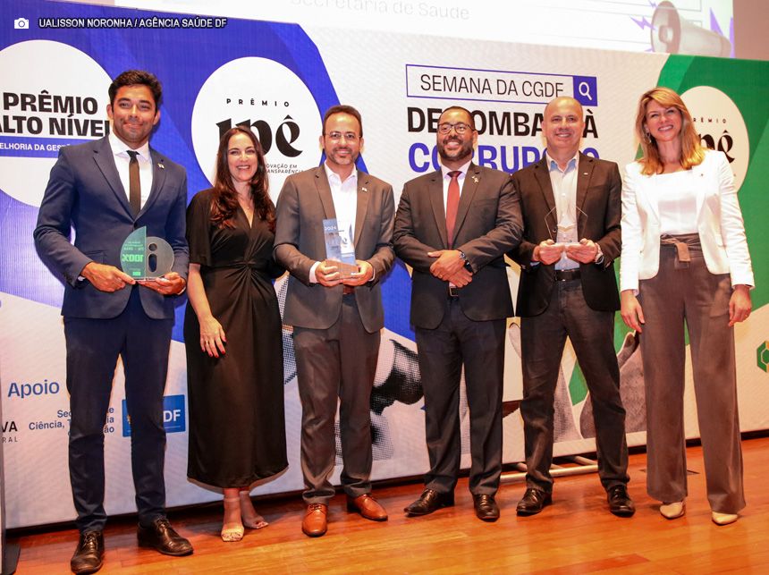 Saúde do DF ganha prêmios por compromisso com a transparência, a inovação e as boas práticas da gestão pública