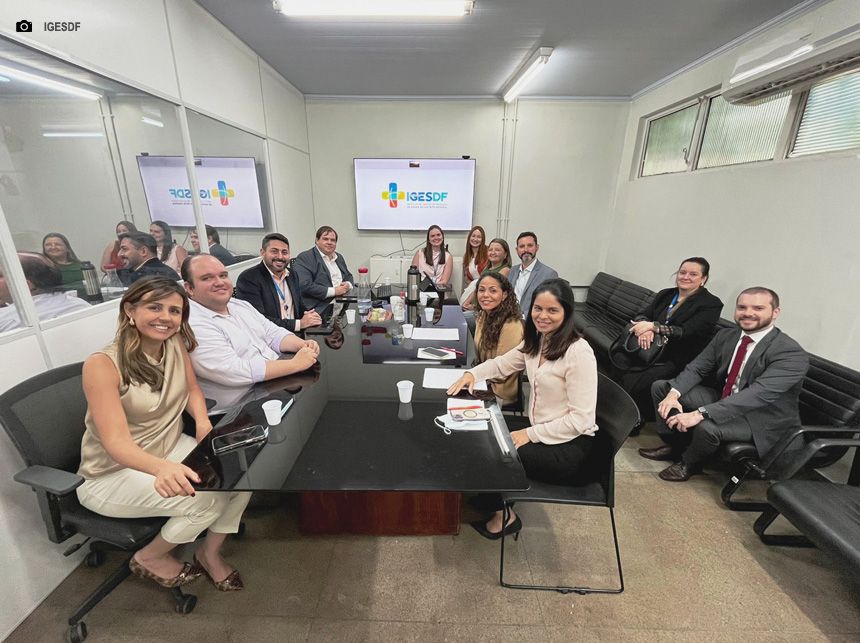 Representantes do Ministério Público do DF visitam Hospital de Base