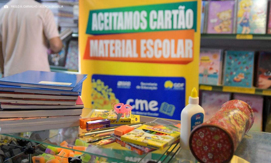 Ano novo, material escolar novo: GDF amplia programa que garante produtos de qualidade para estudantes da rede pública