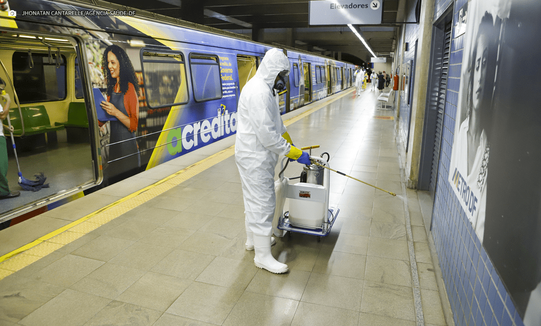 Combate à dengue chega ao Metrô DF