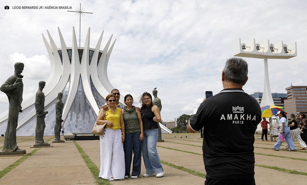 Destino internacional: DF recebeu cerca de 60 mil turistas estrangeiros em 2024