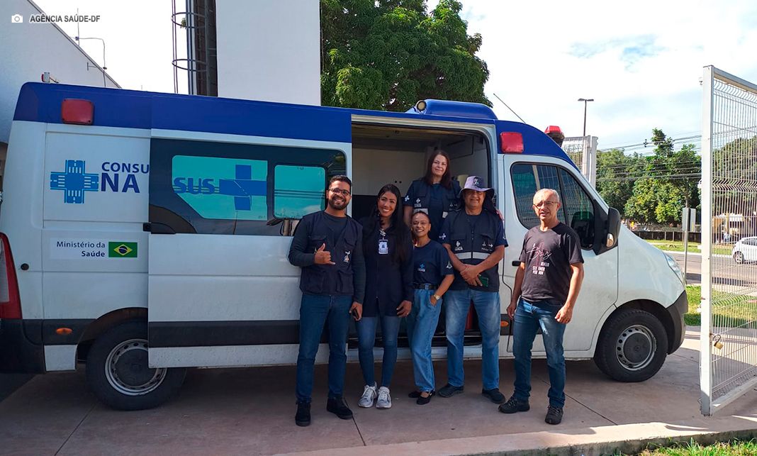 Saúde do DF amplia atendimento volante à população em vulnerabilidade social