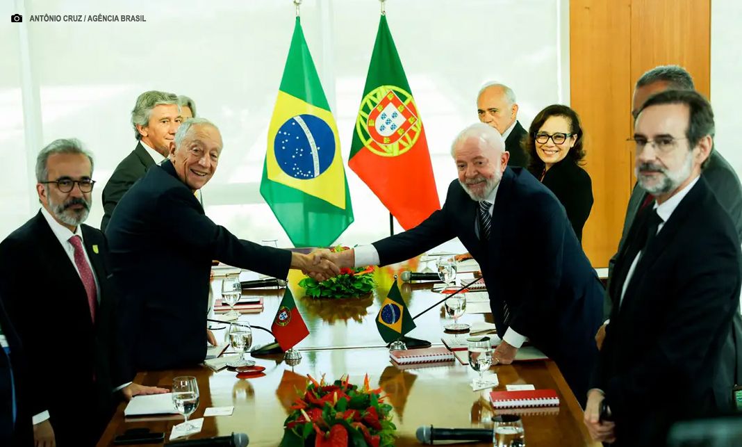 Presidentes do Brasil e Portugal se reúnem para fortalecer cooperação