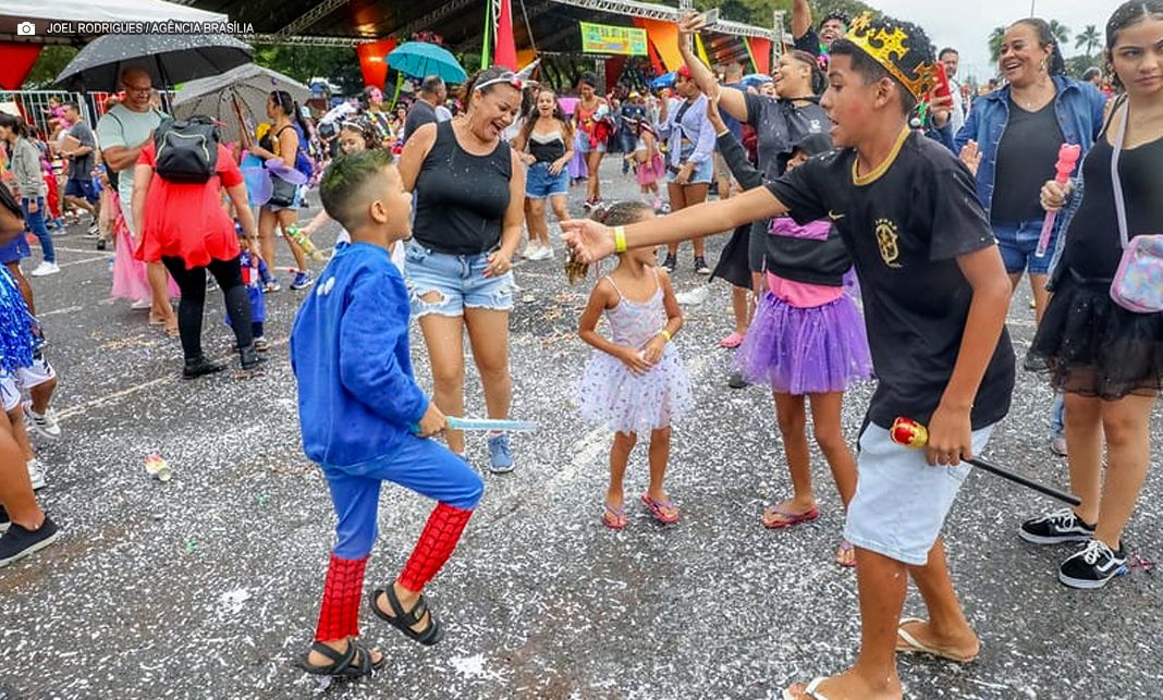 Sejus define protocolo para proteção de crianças perdidas nos eventos de Carnaval no DF