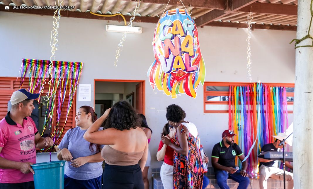 UBS promove festa de Carnaval com ações de saúde