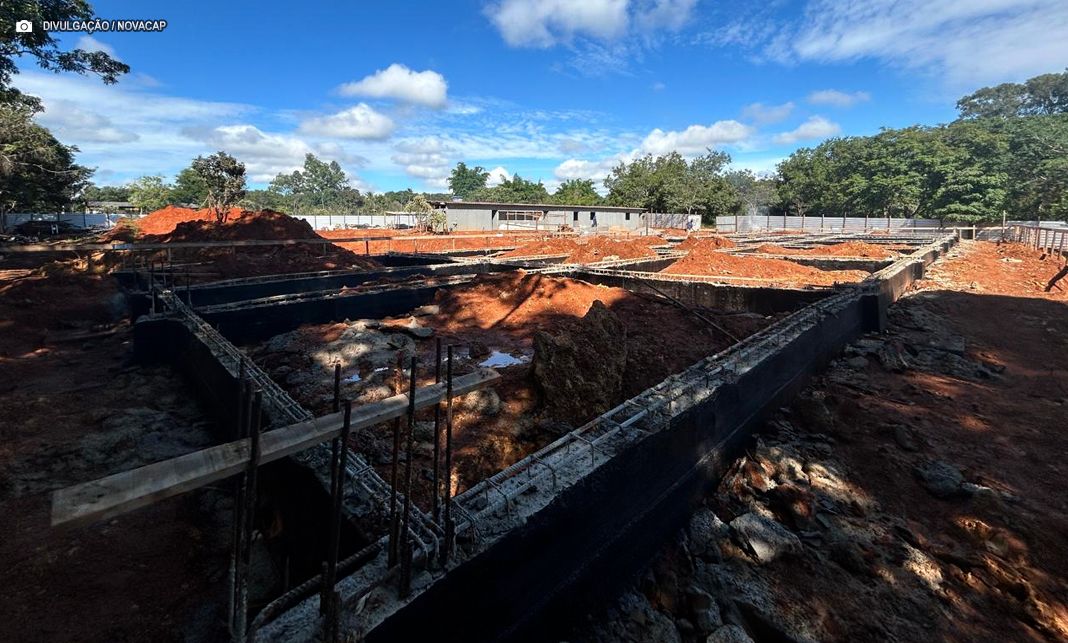 Finalizada etapa de fundação das obras da UBS da Ponte Alta, no Gama