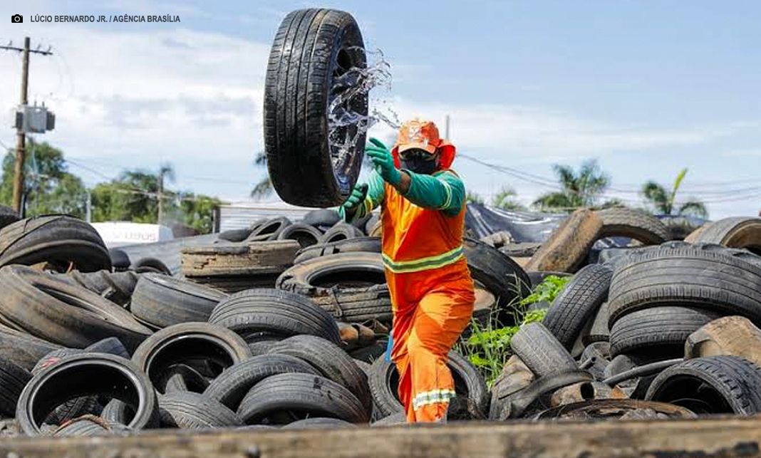 GDF promove limpeza urbana e fiscalização do despejo irregular de lixo em Ceilândia