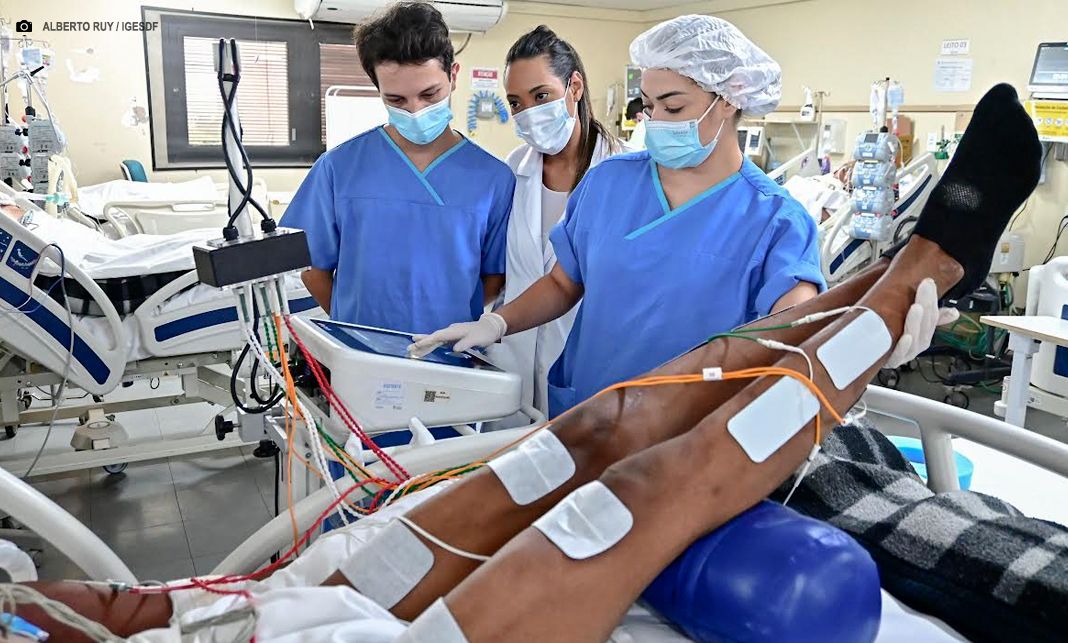 Time de pesquisadores da UTI Neurotrauma do HBDF desenvolve técnica com potencial transformador