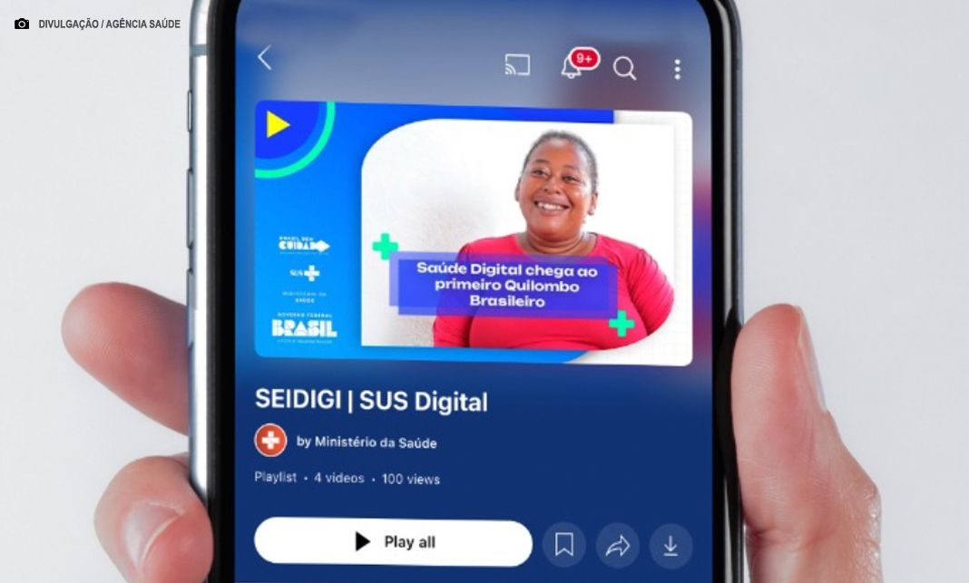 Ministério da Saúde lança playlist exclusiva sobre SUS Digital no YouTube