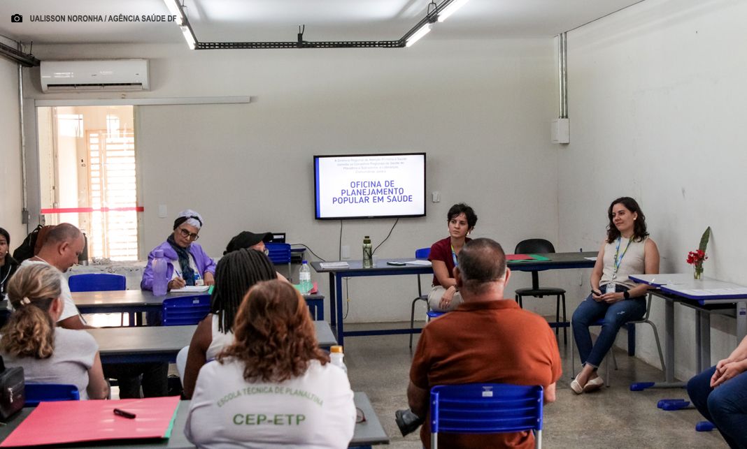 Secretaria realiza oficina para avaliar a saúde de Planaltina, Sobradinho, Fercal e Arapoanga