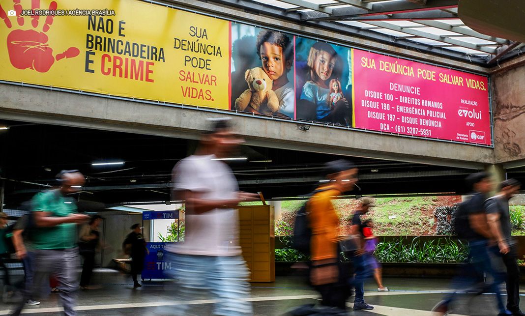 Campanha do GDF conscientiza contra exploração sexual infantil