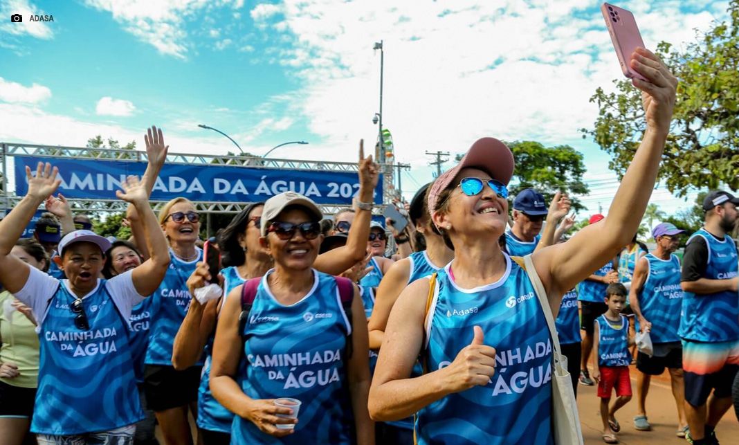Adasa e Caesb promovem a Edição 2025 da Caminhada da Água está marcada para sábado (15)