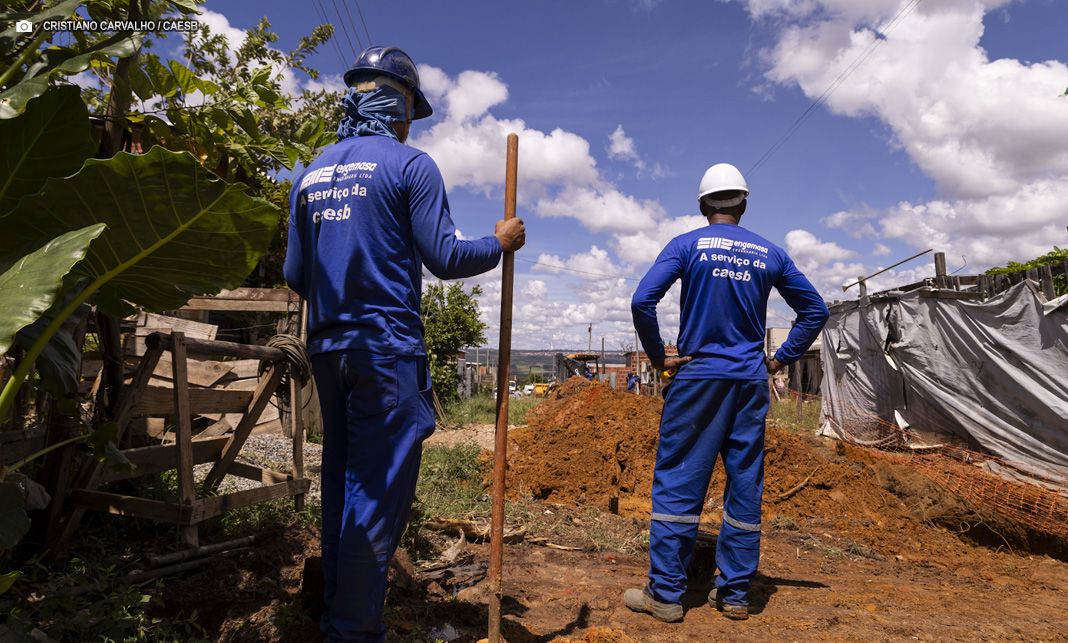 Caesb fará interligação do bairro Nova Colina, em Sobradinho, à rede da companhia, beneficiando 13 mil pessoas