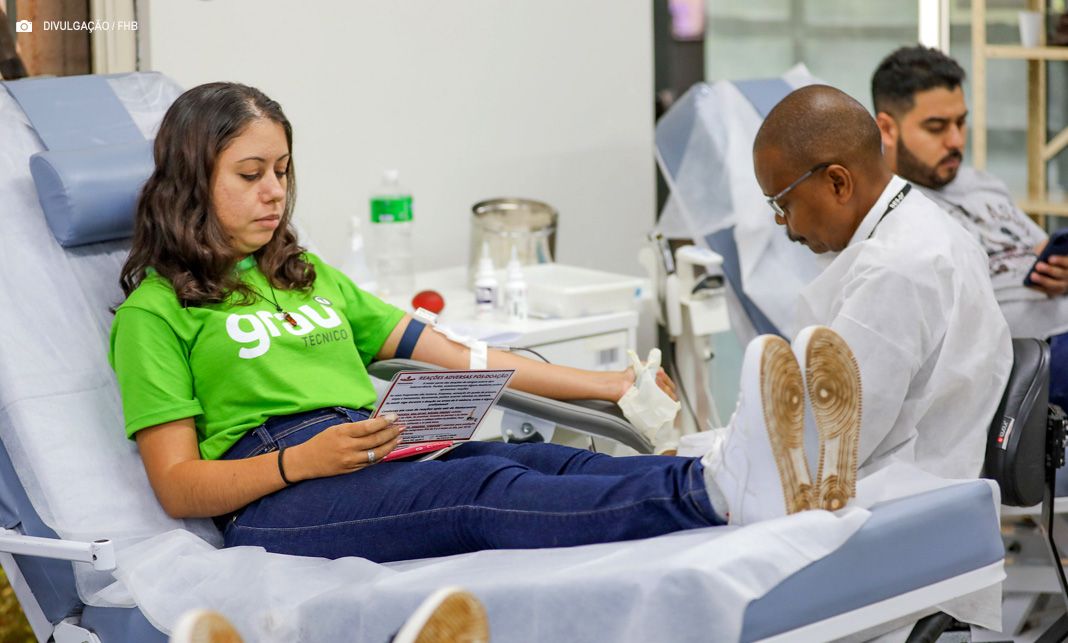 Senha preferencial para doadores de sangue O negativo e A negativo é prorrogada até o dia 29