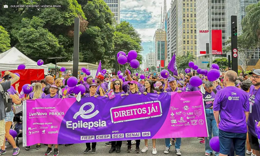Purple Day: Caminhada na Avenida Paulista busca conscientização sobre epilepsia