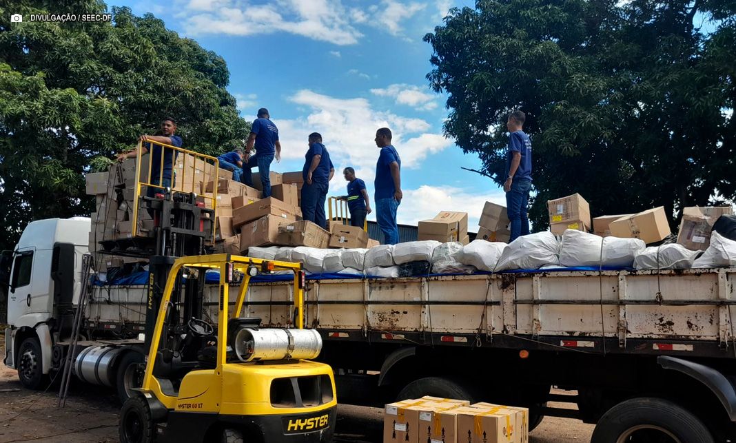 Receita do DF apreende quase R$ 4 milhões em cargas irregulares no fim de semana