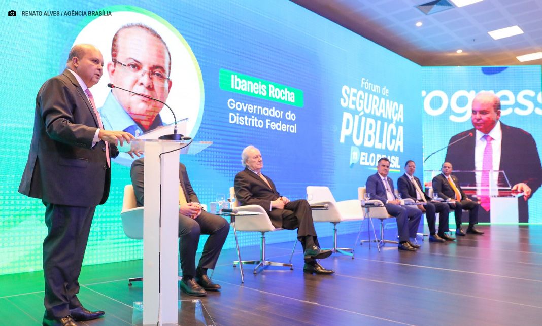 Ibaneis Rocha defende integração das forças de segurança como chave para redução da criminalidade no DF