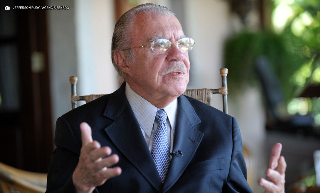 José Sarney recebe Título de Cidadão Honorário de Brasília nesta terça-feira (25)