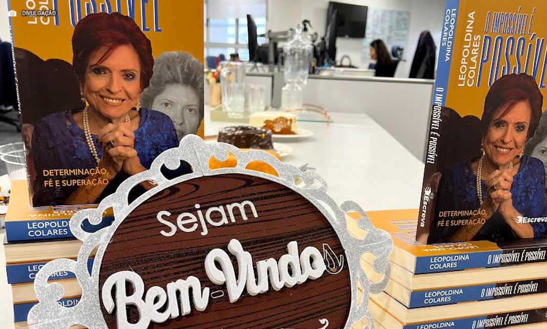 Leopoldina Colares lança livro sobre determinação, fé e superação