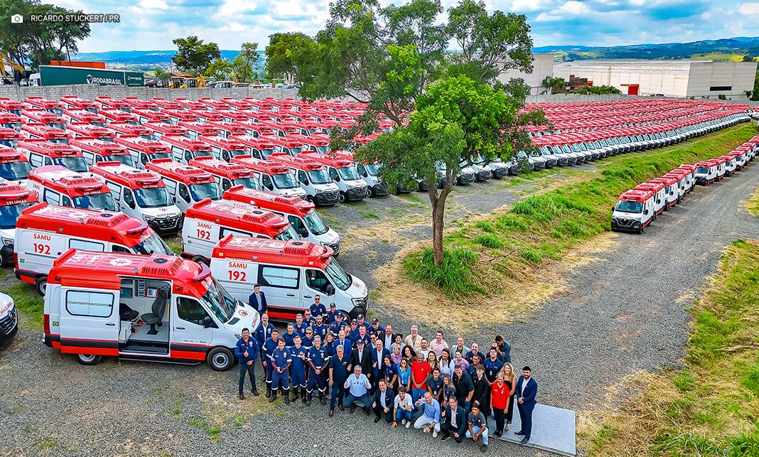 “Orgulho de contribuir para salvar vidas” aponta Lula ao entregar 789 ambulâncias do SAMU