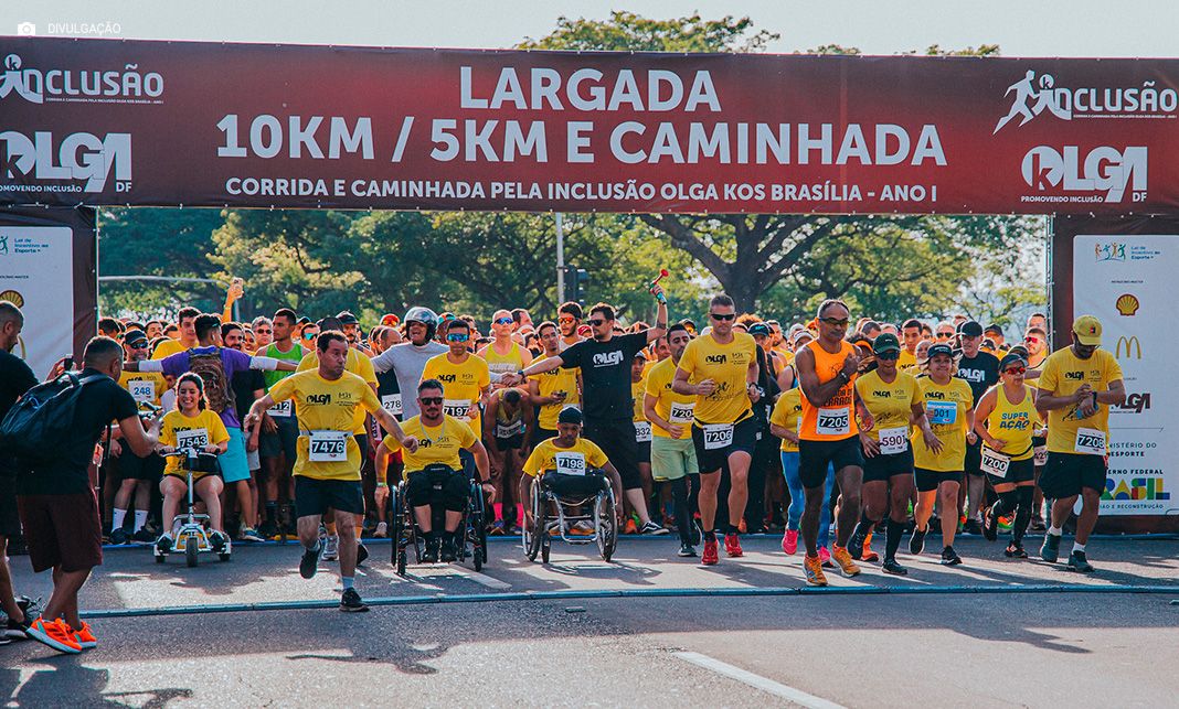 Corrida e Caminhada pela Inclusão Olga Kos Brasília – Ano II