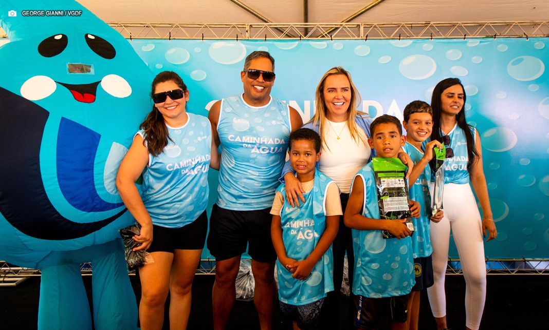 Caminhada da Água leva ao Parque da Cidade conscientização sobre importância dos recursos hídricos