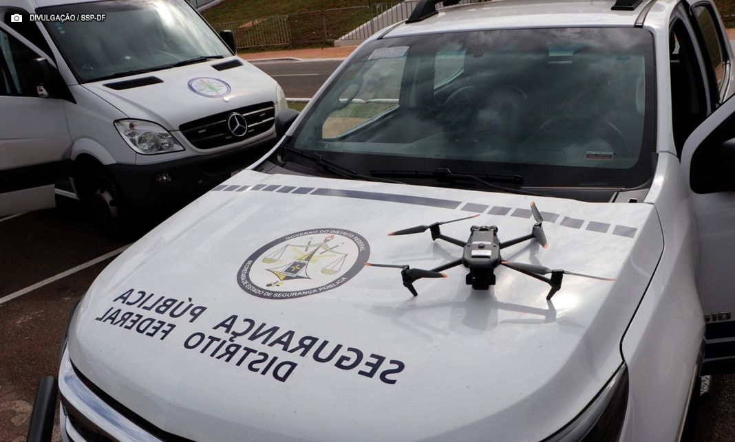 Monitoramento com drones reforça a segurança do Carnaval no DF