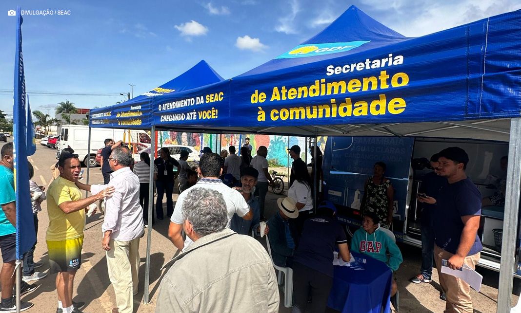 Evento leva serviços públicos gratuitos a Água Quente